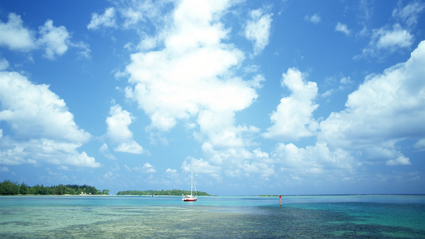 海濱風光 壁紙(三) #12 - 1366x768