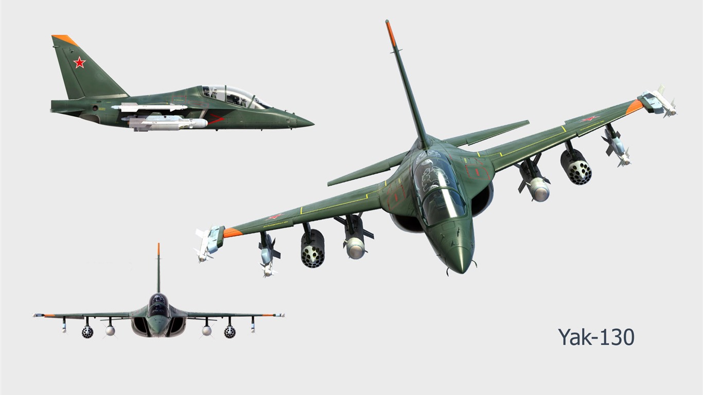 軍用飛機 CG壁紙 #3 - 1366x768