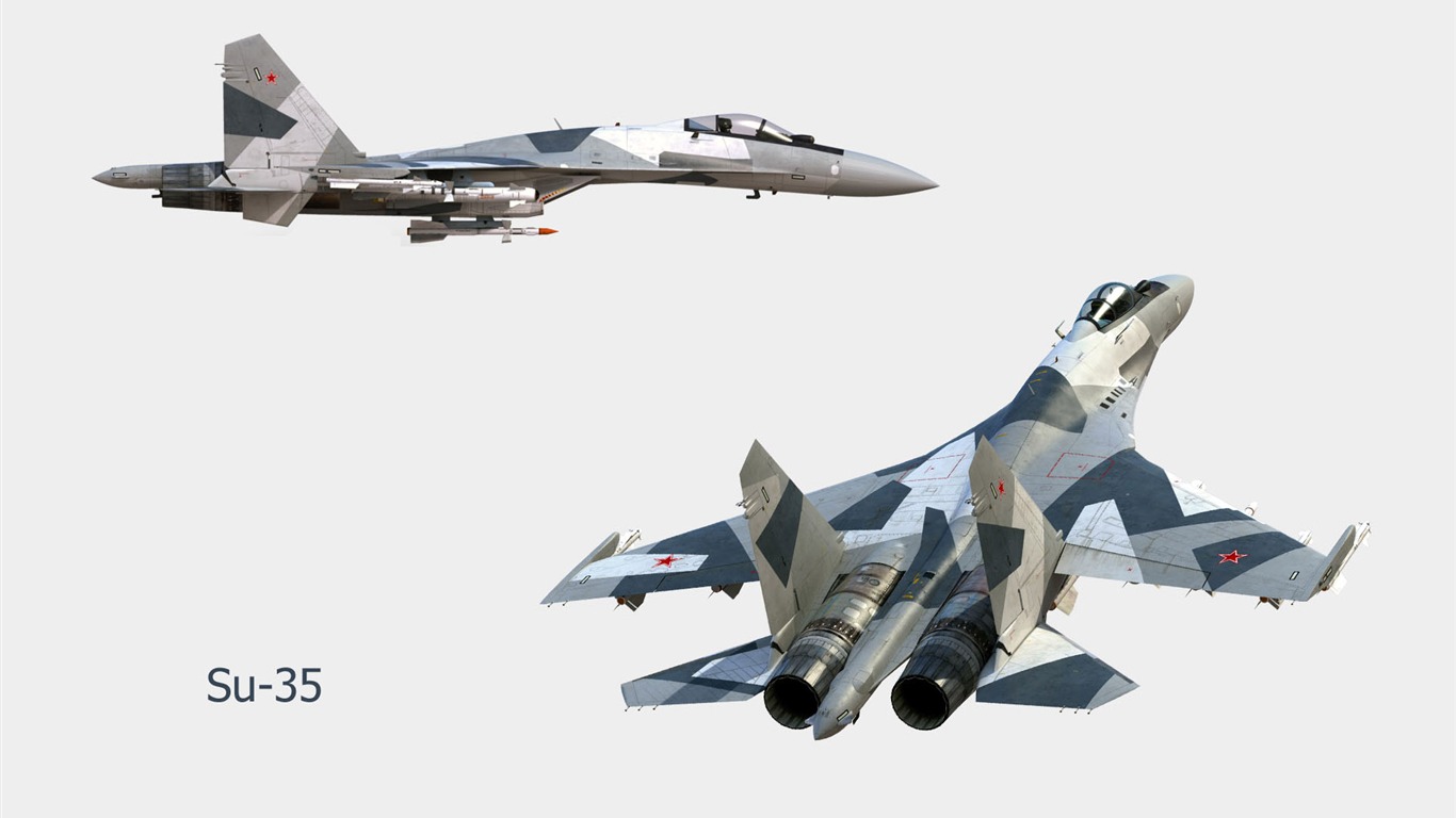 軍用飛機 CG壁紙 #8 - 1366x768