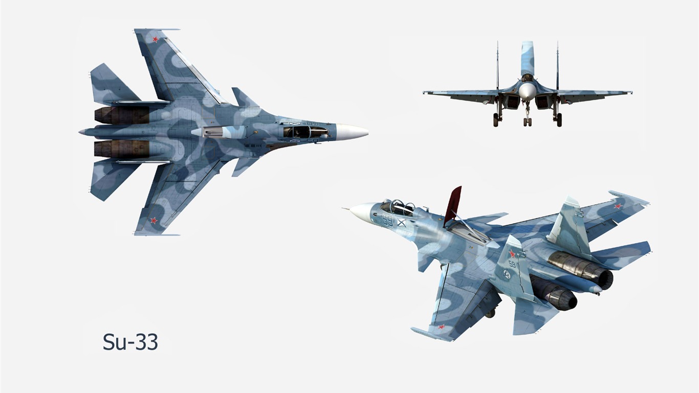軍用飛機 CG壁紙 #10 - 1366x768