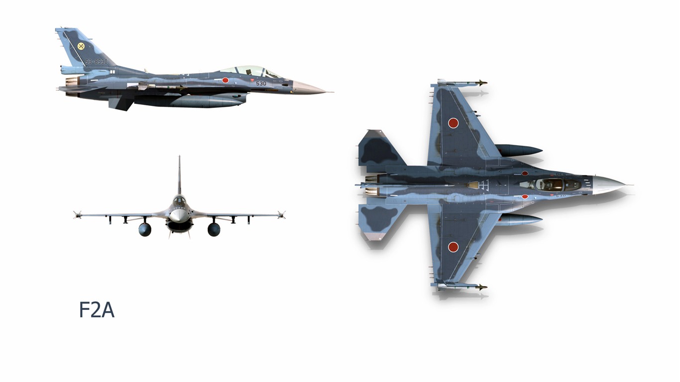 軍用飛機 CG壁紙 #15 - 1366x768