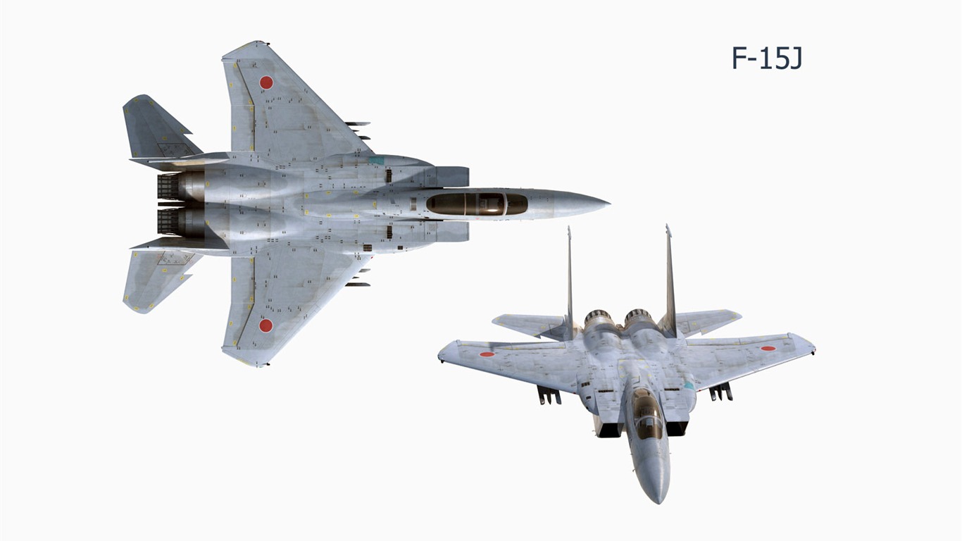 軍用飛機 CG壁紙 #21 - 1366x768