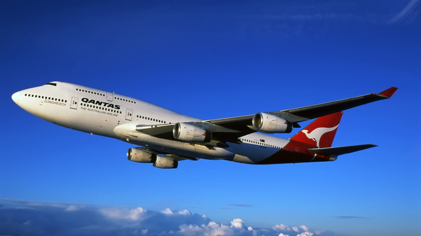 民航飛機寫真 高清壁紙 #22 - 1366x768