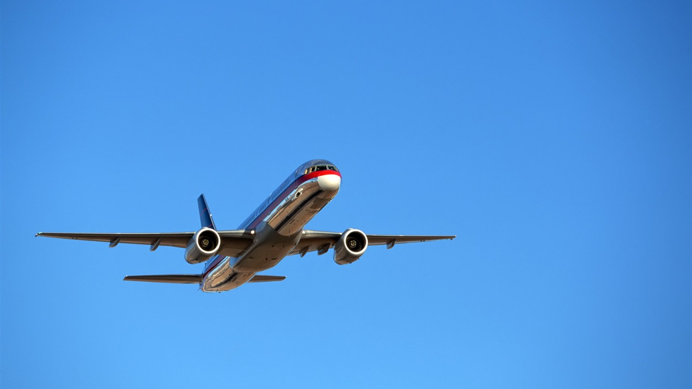 民航飛機寫真 高清壁紙 #25 - 1366x768