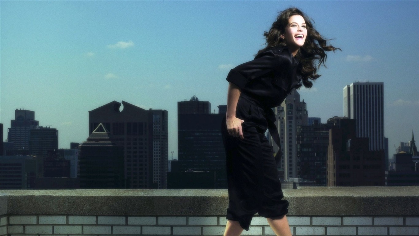Liv Tyler krásnou tapetu #10 - 1366x768