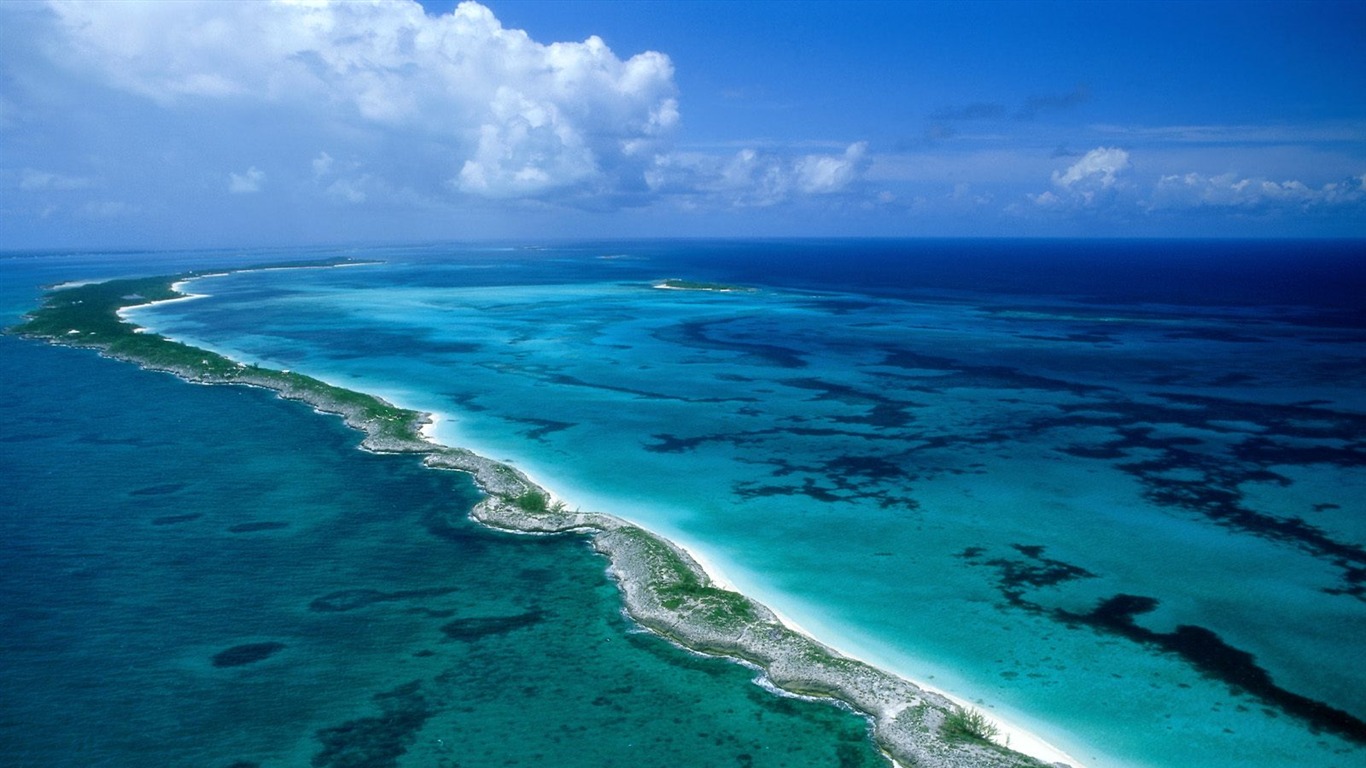 Beach scenery wallpapers (5) #7 - 1366x768