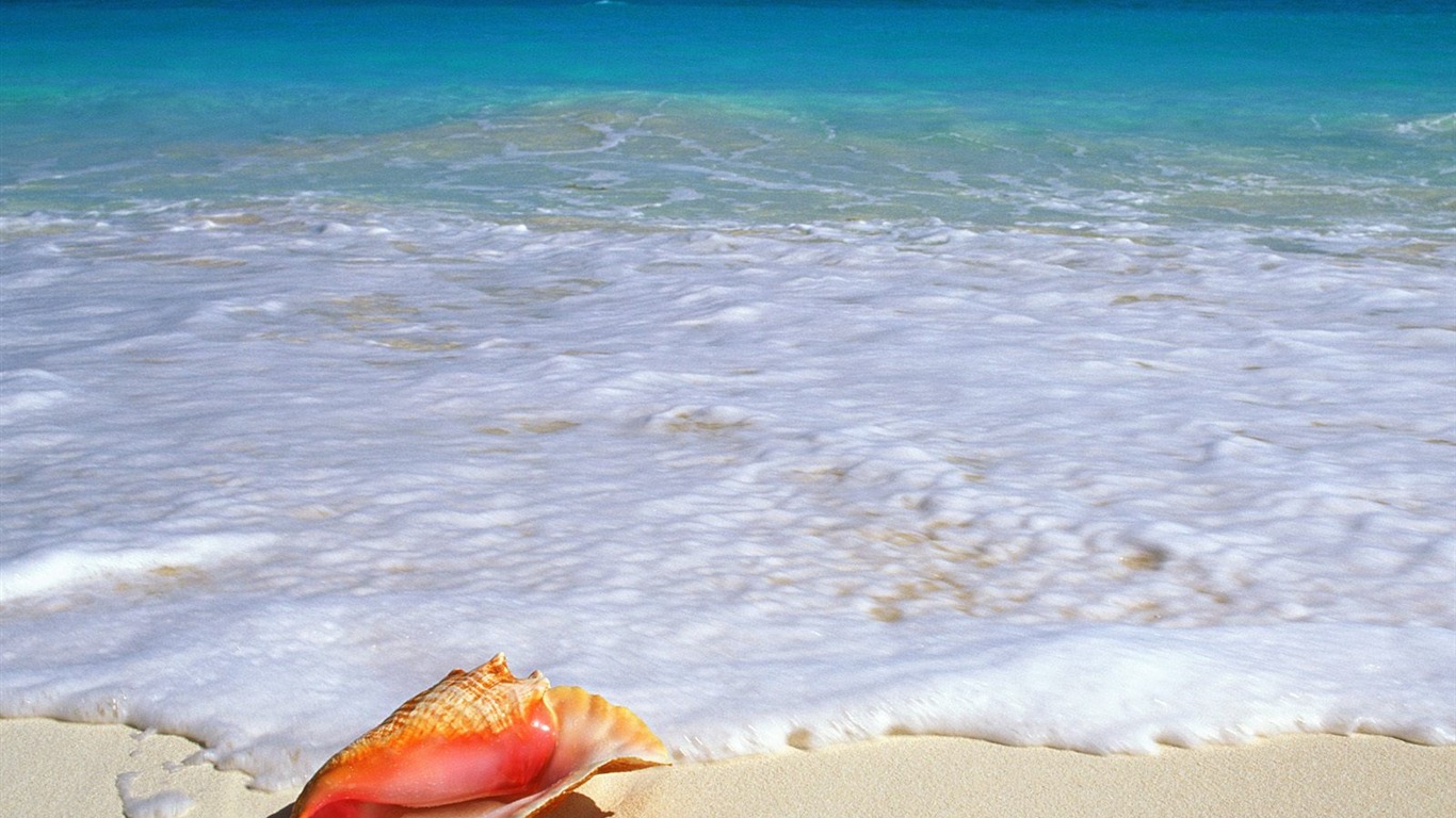 Beach scenery wallpapers (5) #15 - 1366x768