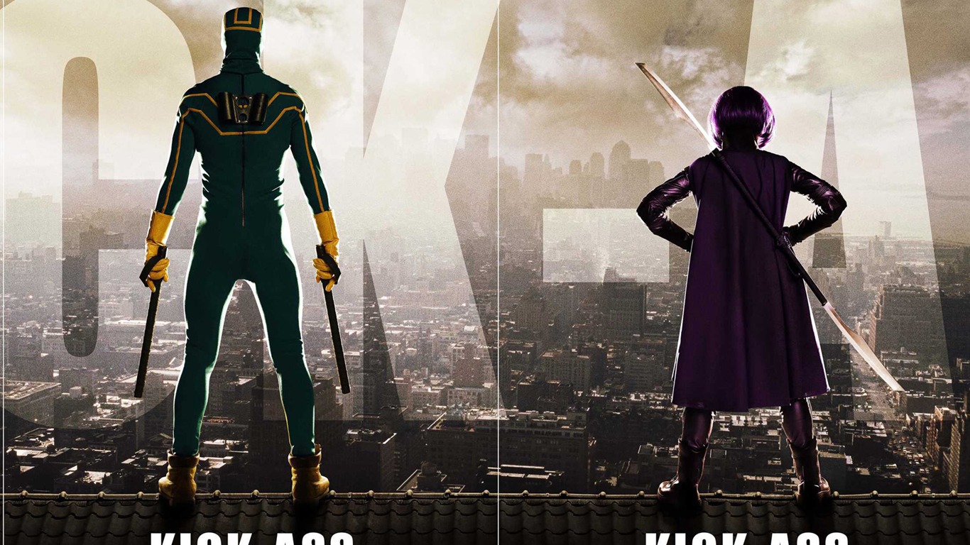 Kick-Ass 海扁王 高清壁紙 #4 - 1366x768