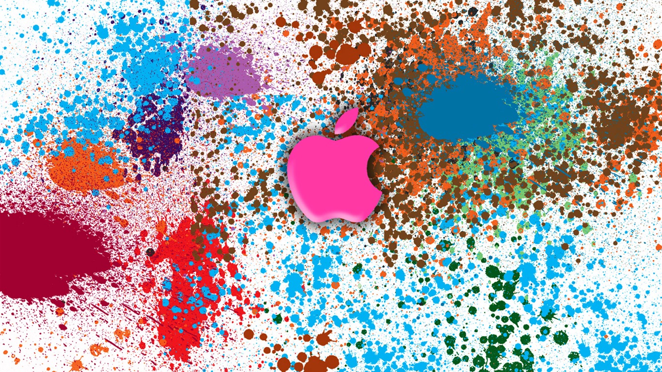 album Apple wallpaper thème (27) #1 - 1366x768