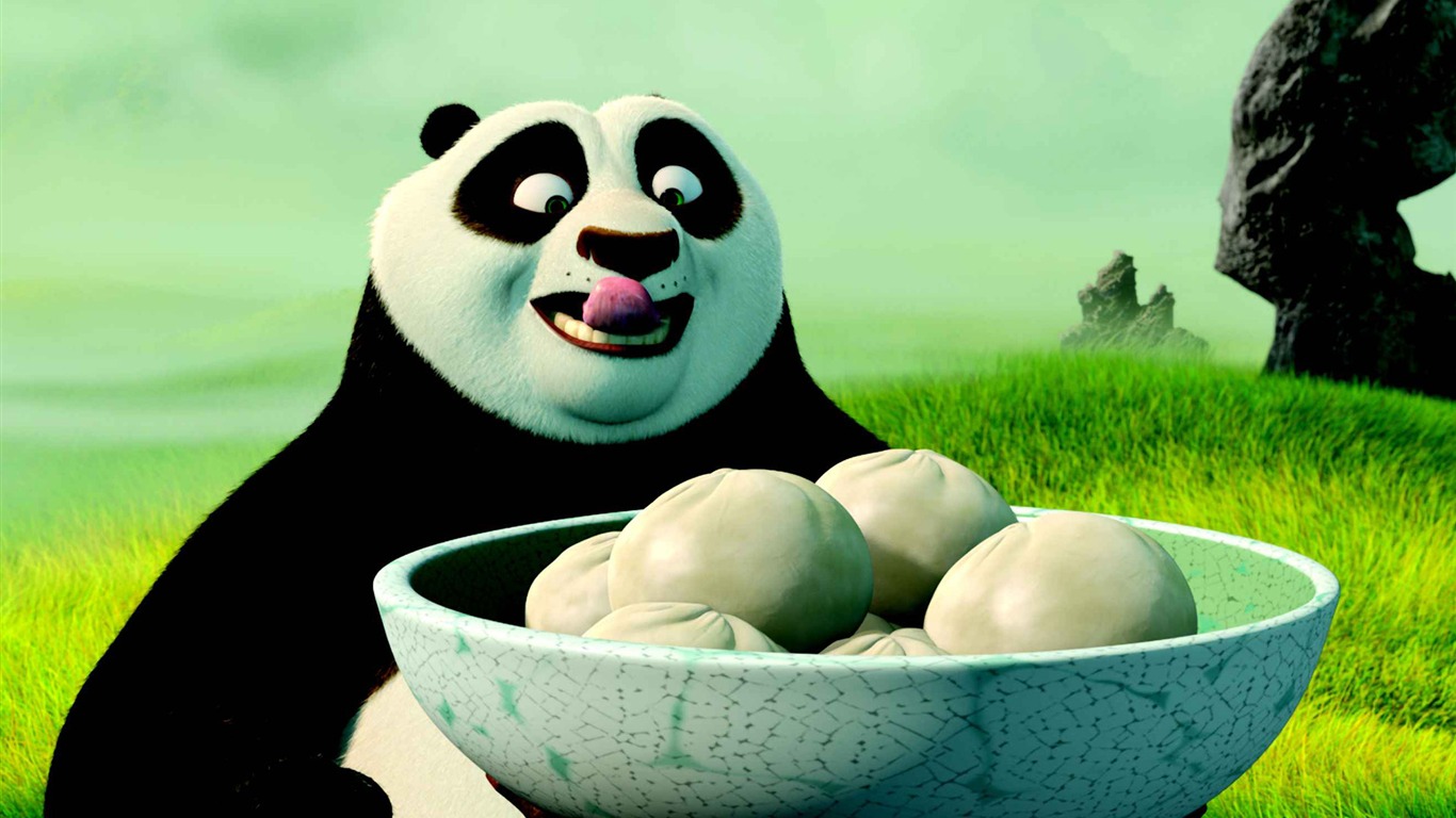 Kung Fu Panda 功夫熊貓 高清壁紙 #1 - 1366x768
