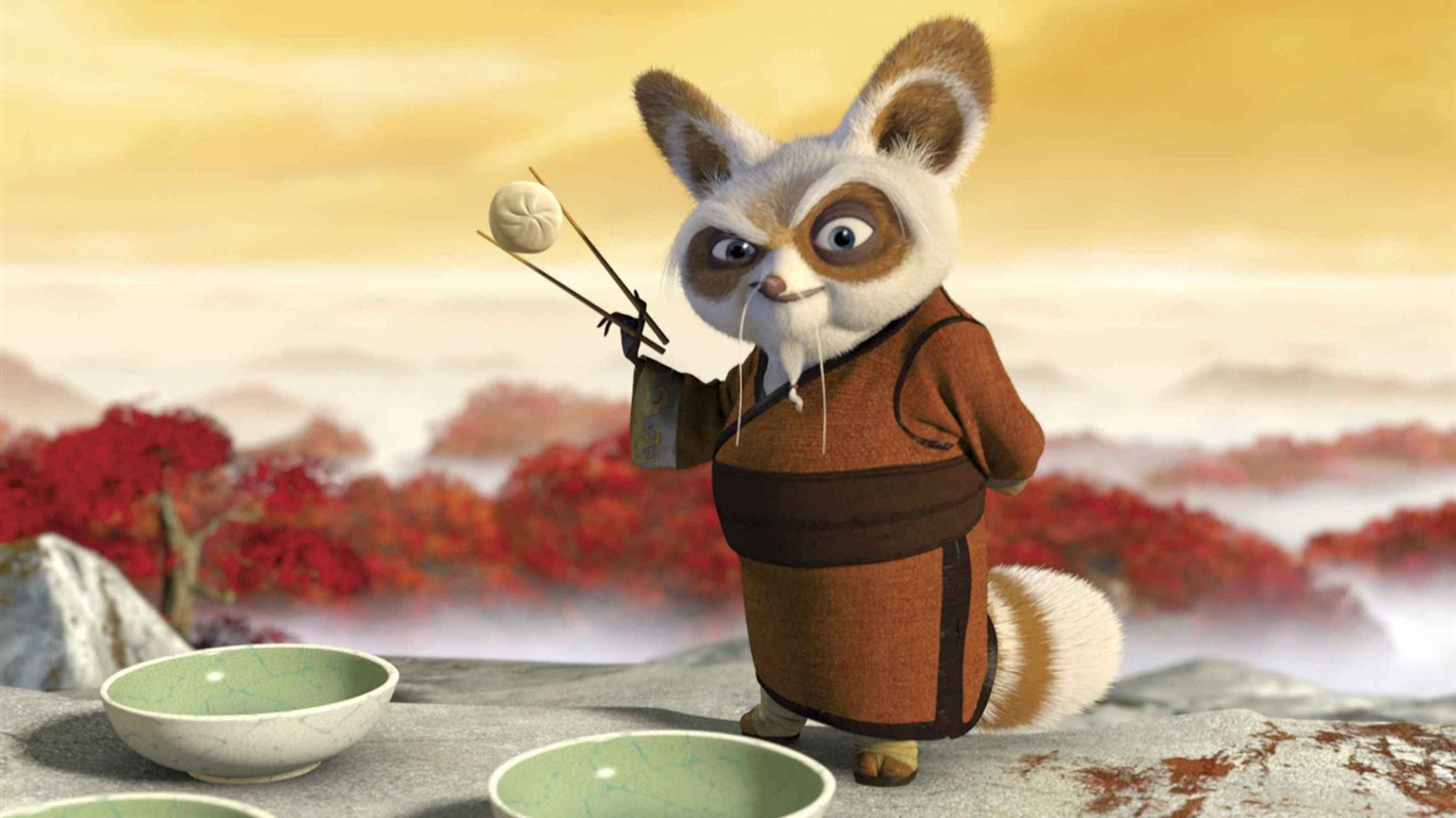 Kung Fu Panda 功夫熊貓 高清壁紙 #3 - 1366x768