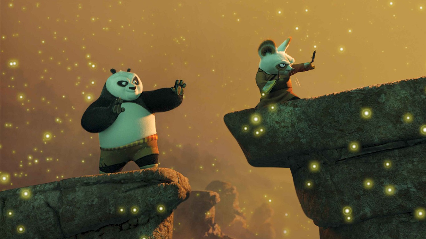 Kung Fu Panda 功夫熊貓 高清壁紙 #4 - 1366x768