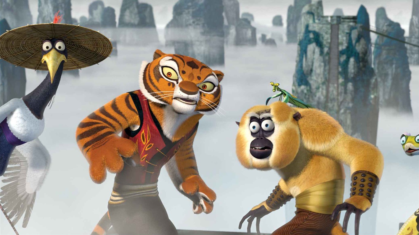 Kung Fu Panda 功夫熊貓 高清壁紙 #5 - 1366x768