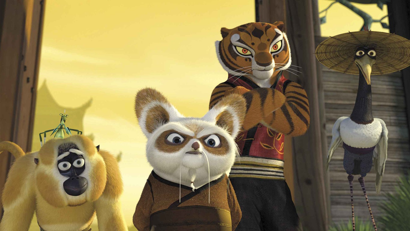 Kung Fu Panda HD tapetu #7 - 1366x768