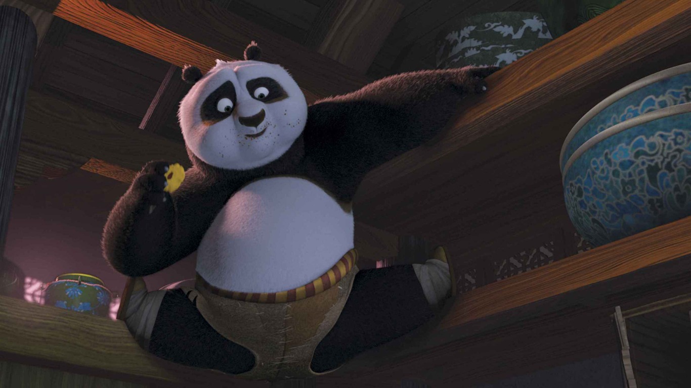 Kung Fu Panda 功夫熊貓 高清壁紙 #10 - 1366x768