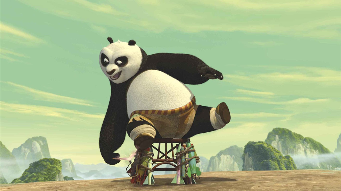 Kung Fu Panda HD wallpaper #11 - 1366x768