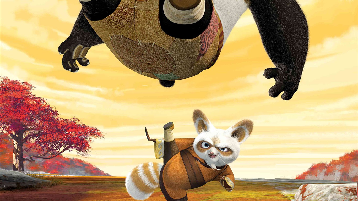 Kung Fu Panda 功夫熊貓 高清壁紙 #12 - 1366x768