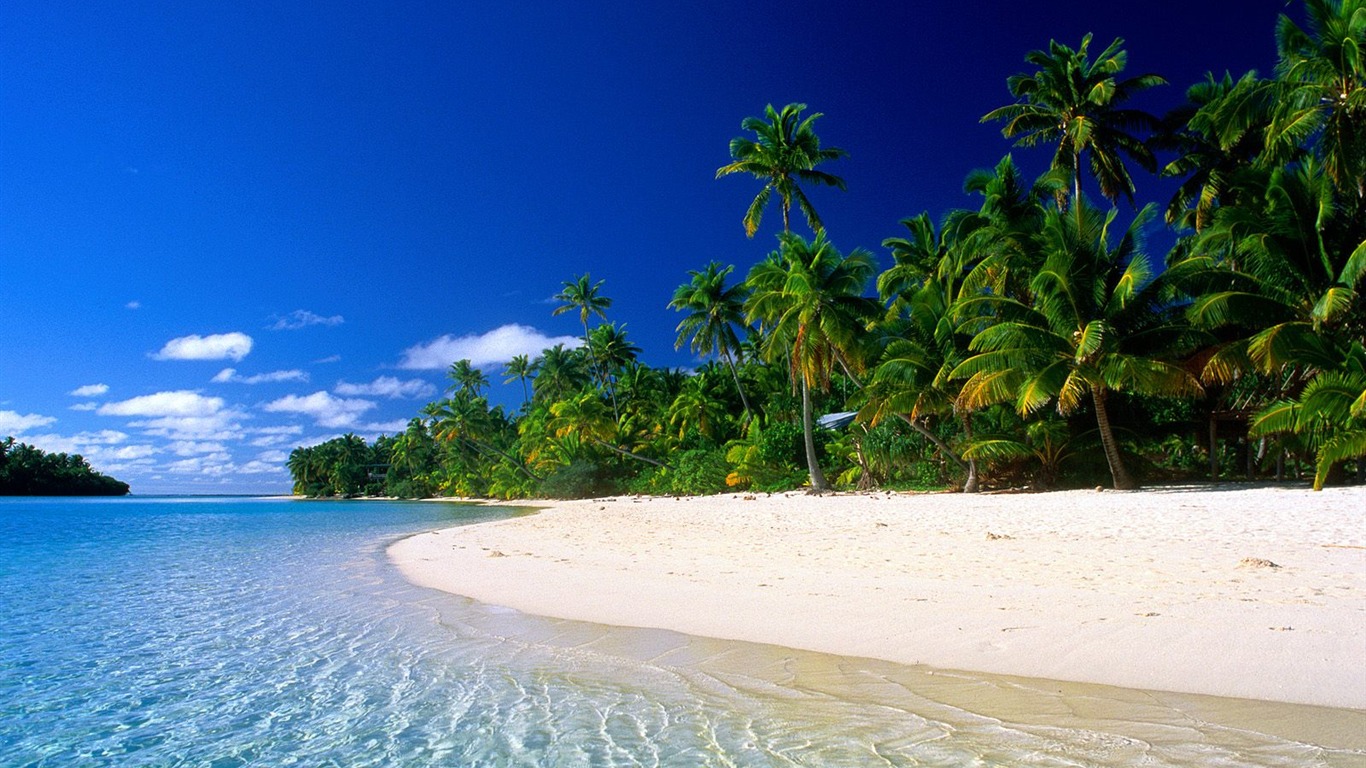 Beach Landschaft Wallpaper (7) #20 - 1366x768