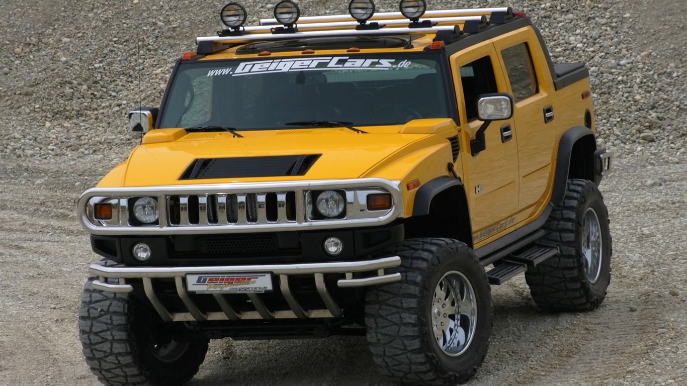 Hummer wallpaper album (6) #17 - 1366x768