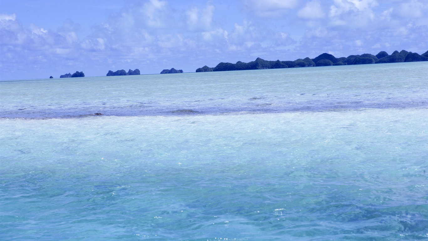 Beach foto tapety (1) #18 - 1366x768