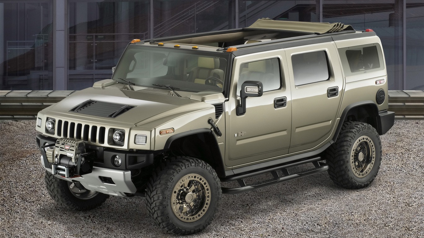 Hummer wallpaper album (7) #15 - 1366x768