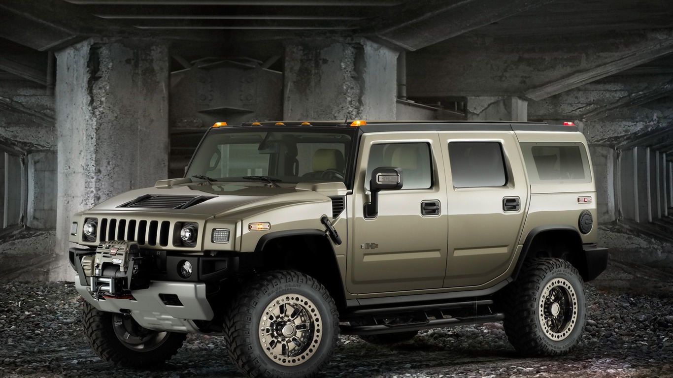 Hummer wallpaper album (7) #17 - 1366x768