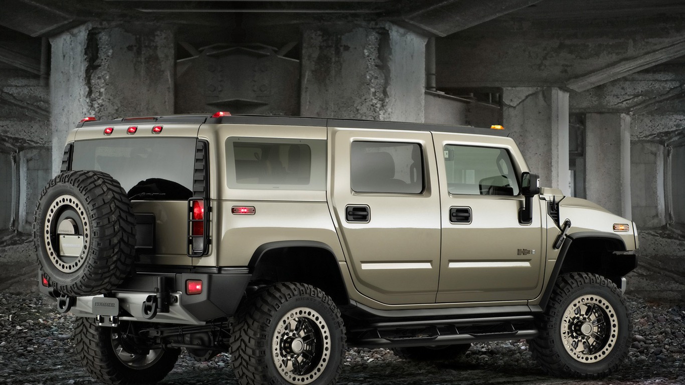 Hummer disco fondo de pantalla (7) #18 - 1366x768