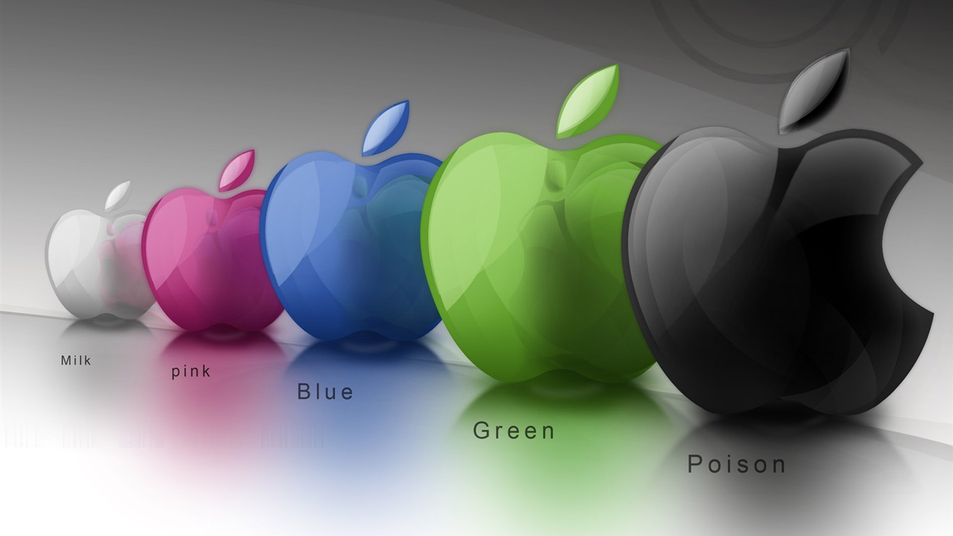 Apple téma wallpaper album (30) #6 - 1366x768