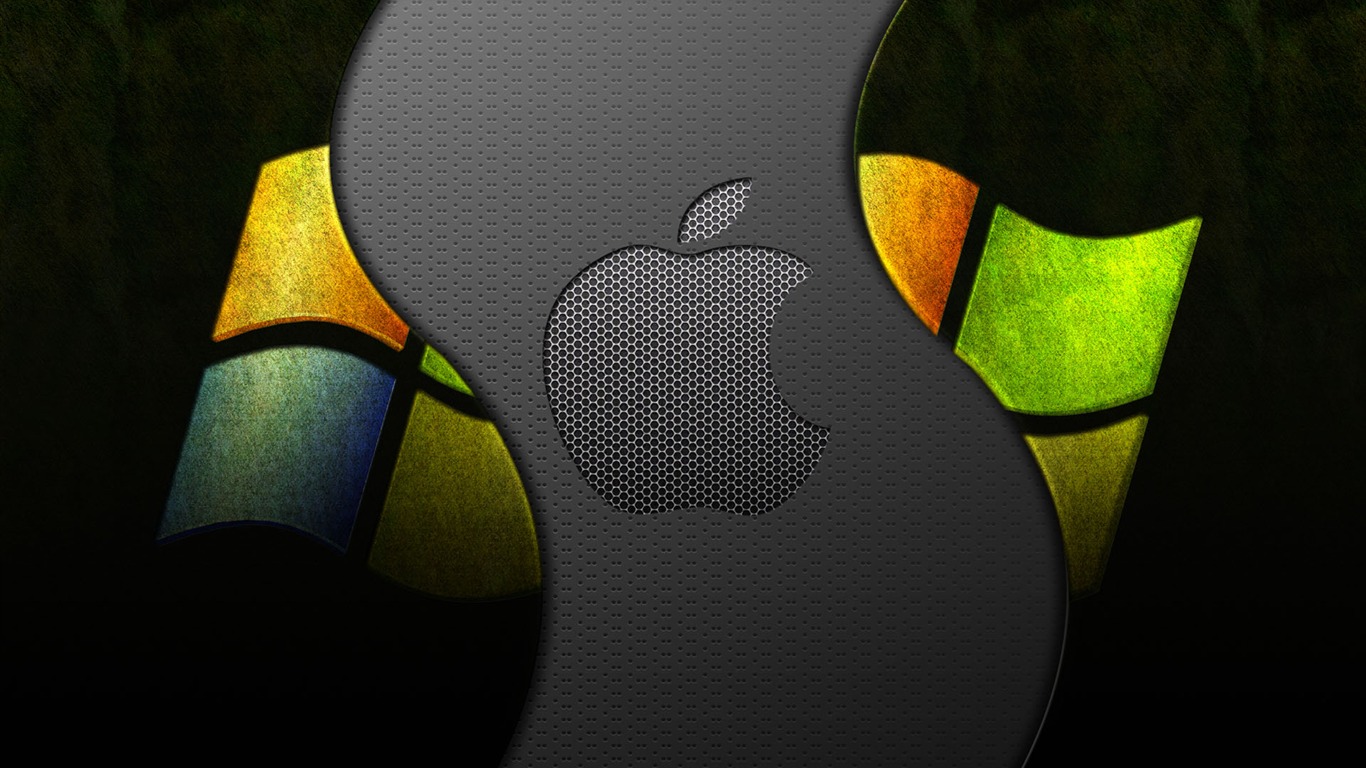 album Apple wallpaper thème (31) #9 - 1366x768