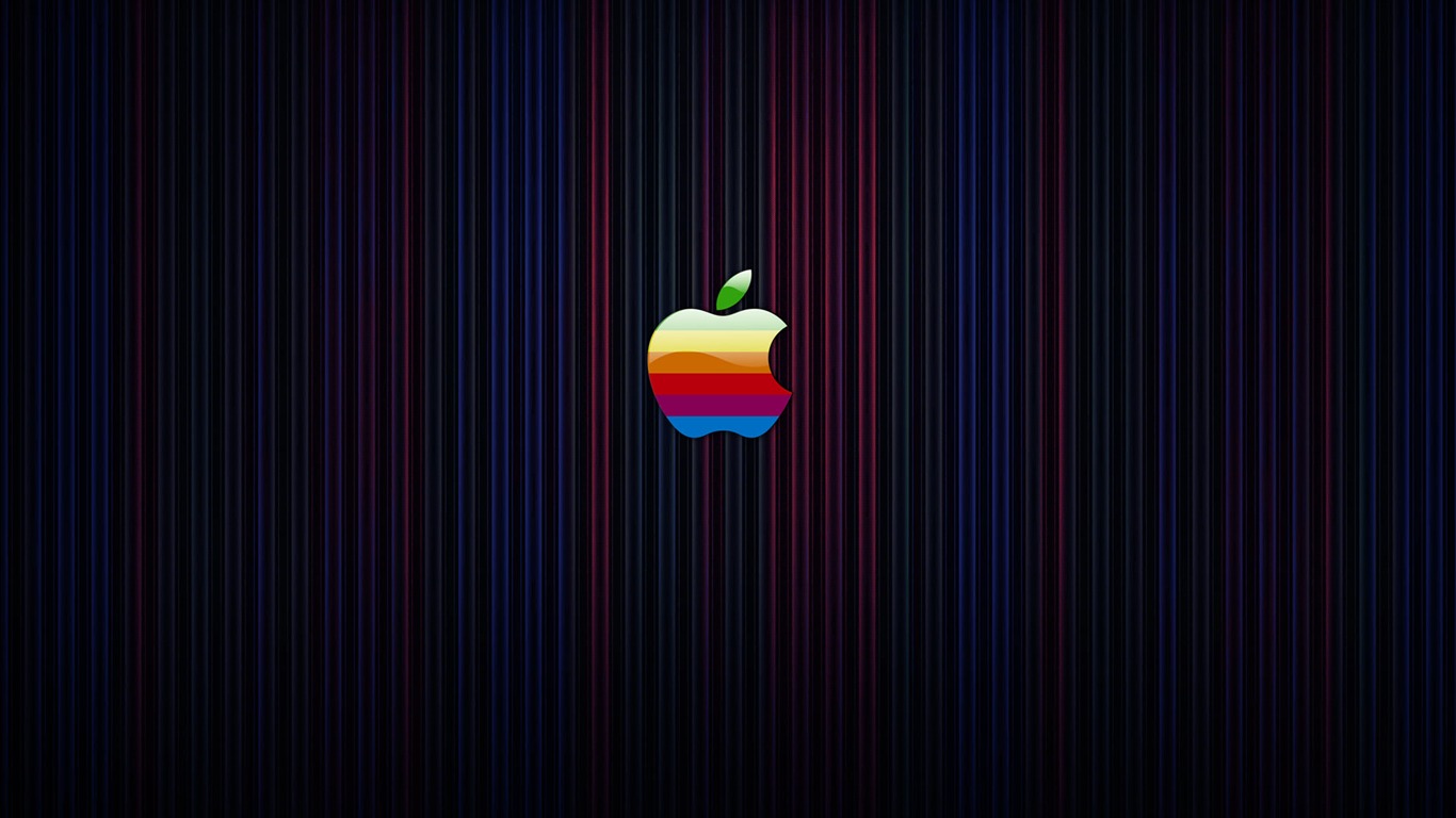 album Apple wallpaper thème (31) #12 - 1366x768