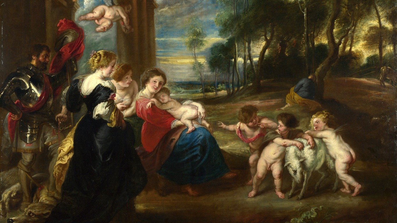 London's National Gallery wallpaper (1) #20 - 1366x768
