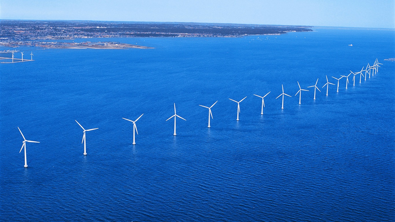 Wind Power wallpaper (1) #5 - 1366x768