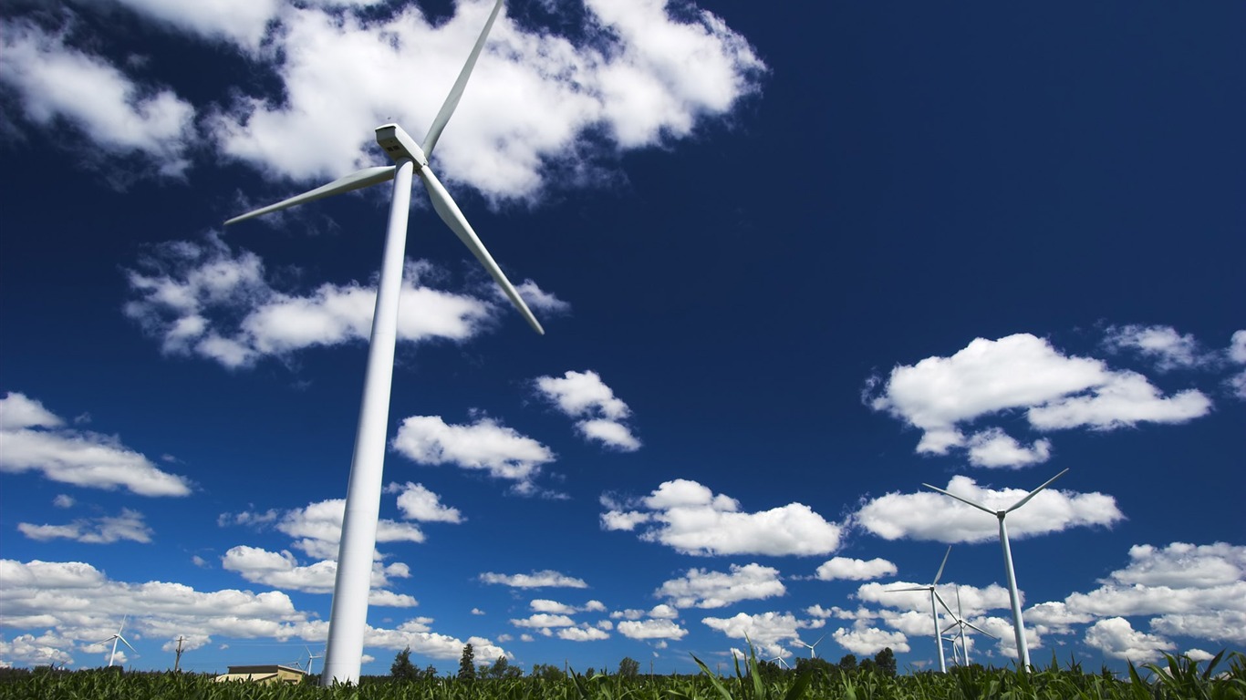 Wind Power wallpaper (1) #13 - 1366x768