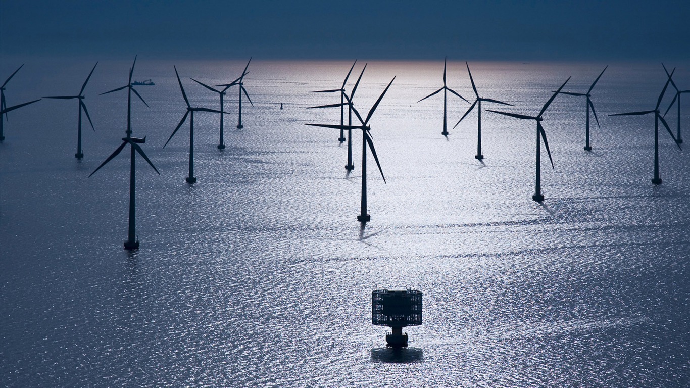 Wind Power wallpaper (1) #18 - 1366x768