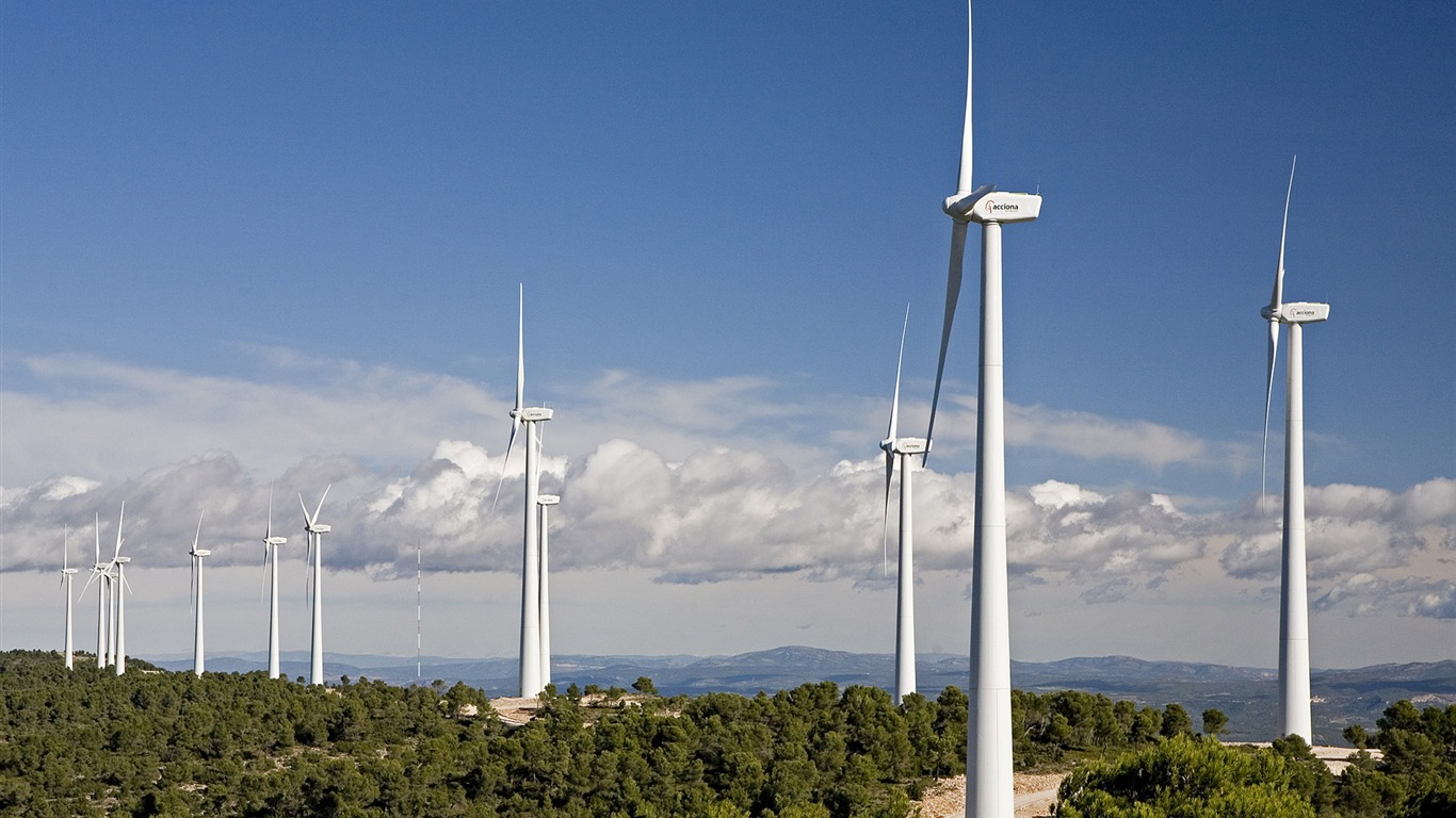 Wind Power wallpaper (1) #20 - 1366x768