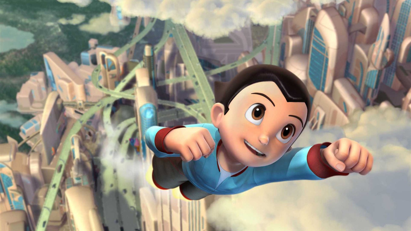 Astro Boy HD tapetu #2 - 1366x768