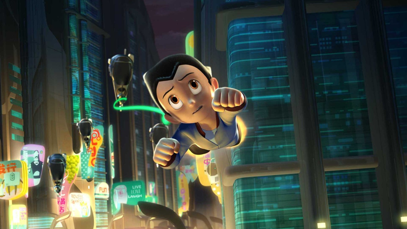 Astro Boy HD Wallpaper #3 - 1366x768