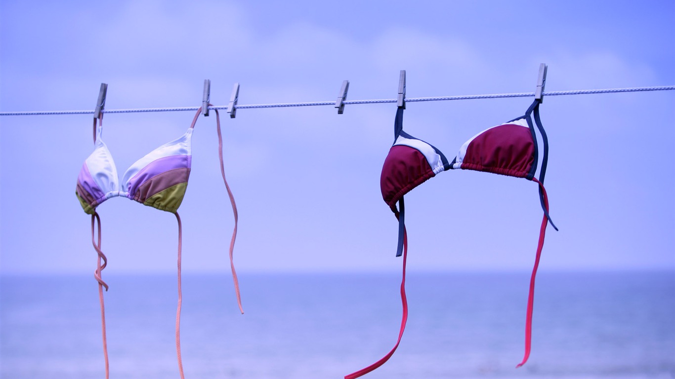 Beach foto tapety (2) #13 - 1366x768