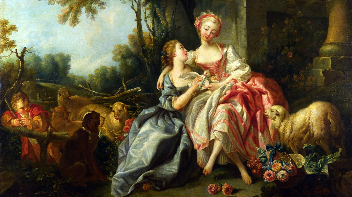 London's National Gallery wallpaper (2) #1 - 1366x768