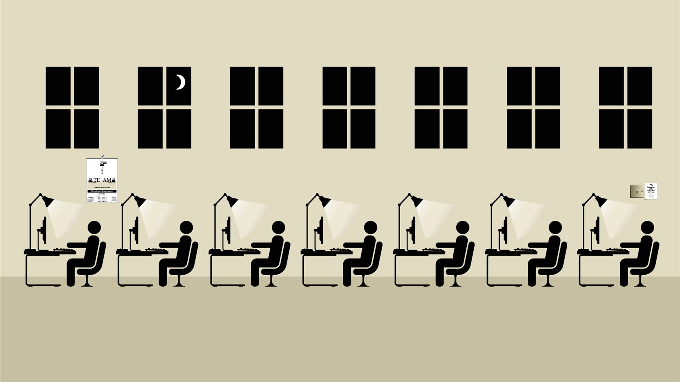 矢量Office 壁紙(一) #13 - 1366x768