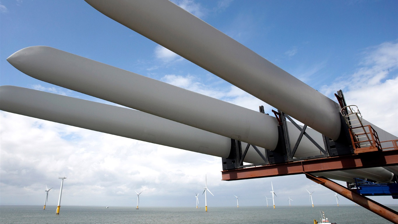 Wind Power wallpaper (2) #11 - 1366x768