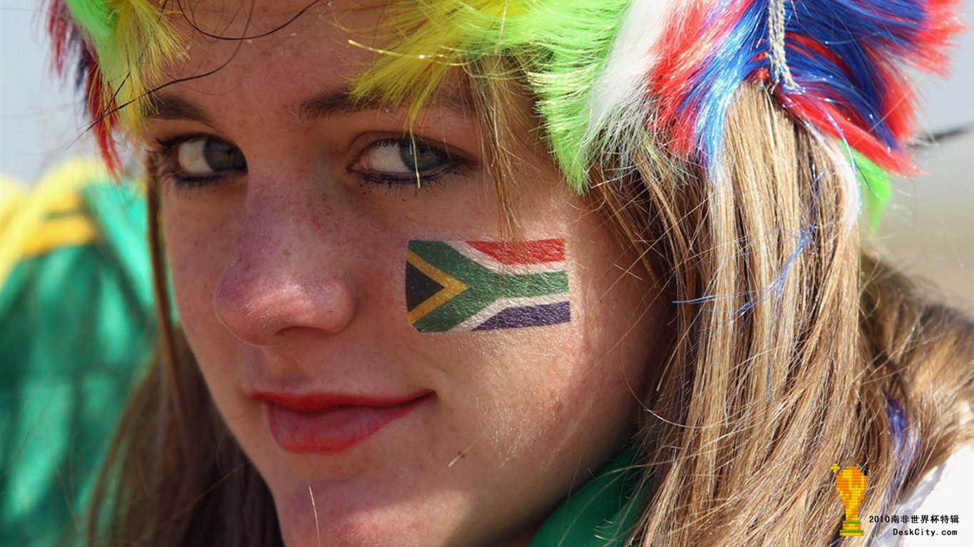 South Africa World Cup series wallpaper (4) #3 - 1366x768