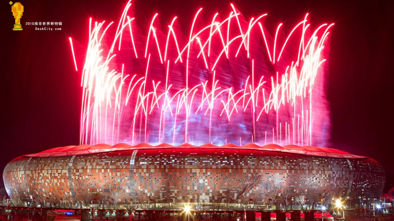 Sudáfrica la Copa Mundial de fondos de escritorio de serie (4) #16 - 1366x768