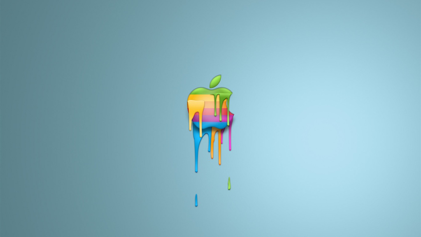 Apple theme wallpaper album (34) #17 - 1366x768