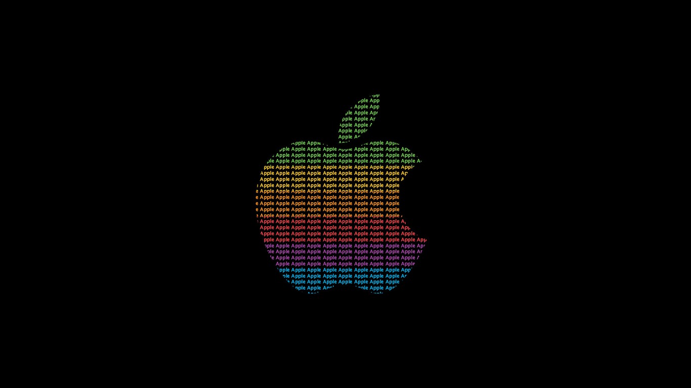 album Apple wallpaper thème (34) #19 - 1366x768