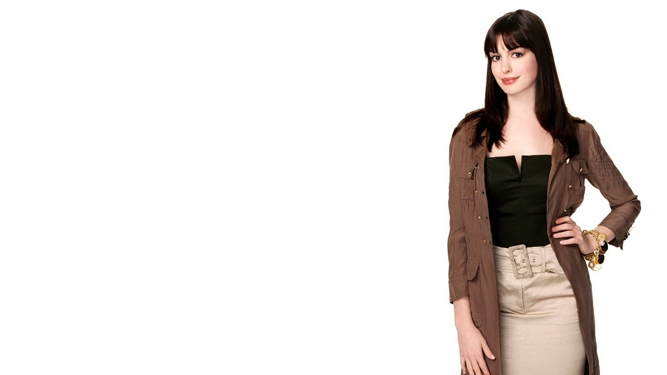 Anne Hathaway beautiful wallpaper (2) #8 - 1366x768