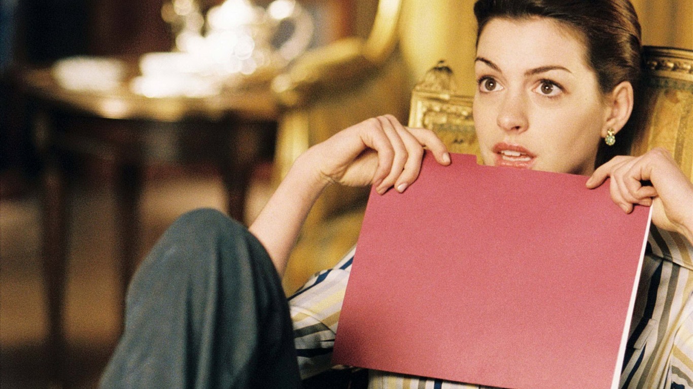 Anne Hathaway 安妮·海瑟薇美女壁紙 (2) #11 - 1366x768