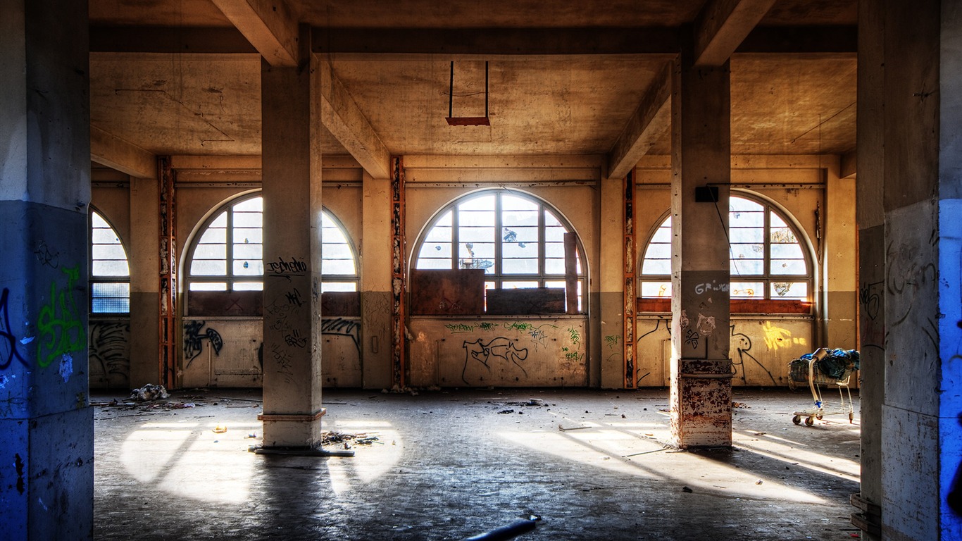 ruines de la cité des images d'écran HD #18 - 1366x768