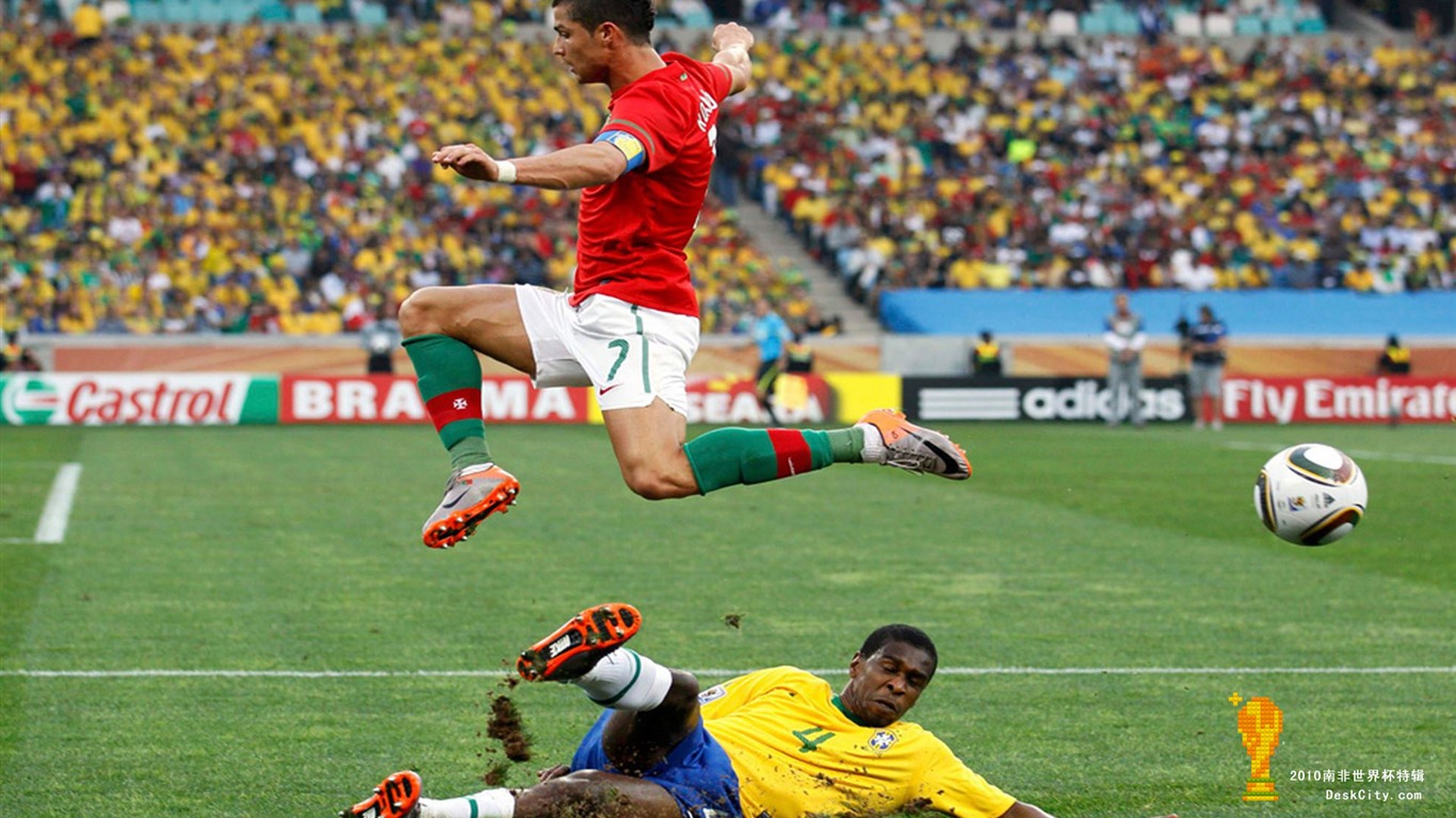 Sudáfrica la Copa Mundial de fondos de escritorio de serie (5) #8 - 1366x768