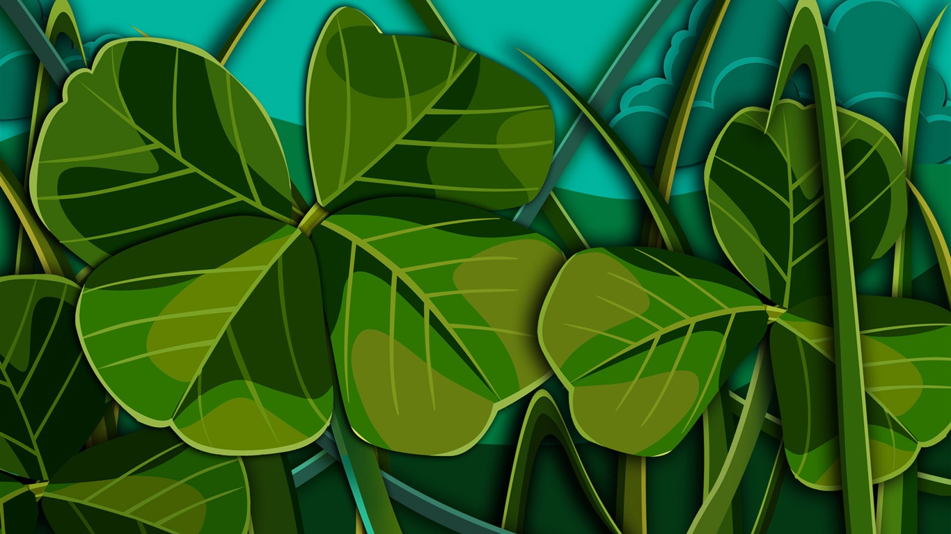 Vectorial de fondos de escritorio de la ilustración (3) #3 - 1366x768